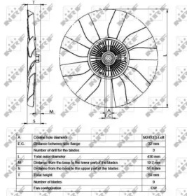 WILMINK GROUP wg1720963 -  Сцепление, вентилятор радиатора